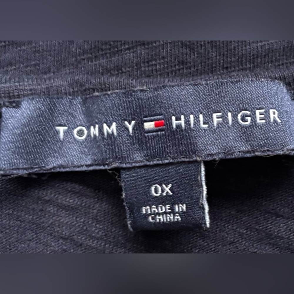 Tommy Hilfiger dark blue Tank Top with White Lace - Picture 2 of 3